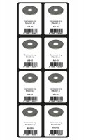 INLAY BODYWORK WASHERS (1PC)
