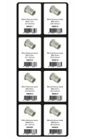 INLAY KNURLED BLIND RIVET NUTS (1PC) INLAY KNURLED BLIND RIVET NUTS (1PC)