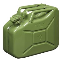 JERRY CAN 10L METAL GREEN UN- & TÜV/GS-APPROVED(1PC)