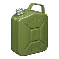 JERRY CAN 5L METAL GREEN WITH MAGNETIC CAP UN- & TÜV/GS-APPROVED(1PC)