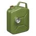 jerry can 5l metal green with magnetic cap un tvgsapproved1pc