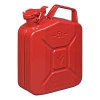 JERRY CAN 5L METAL RED UN- & TÜV/GS-APPROVED(1PC)