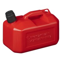 JERRYCAN 5L PLASTIQUE ROUGE UN-APPROUVÉ MODÈLE BAS (1PC) JERRYCAN 5L PLASTIQUE ROUGE UN-APPROUVÉ MODÈLE BAS (1PC)