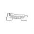 jeu de tapis aiguille en feutre noir nissan atleon wide 08 1 pc