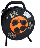 KABELHASPEL NEPROEEN 3X2,5MM2 ZWART 40 METER (1ST) KABELHASPEL NEPROEEN 3X2,5MM2 ZWART 40 METER (1ST)