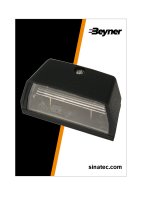 KENTEKENVERLICHTING 68X38MM (1ST) KENTEKENVERLICHTING 68X38MM (1ST)