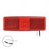 lampe de marquage 12 24v rouge 110x40mm led 1pc