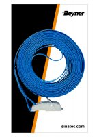 LASHING STRAP BLUE WITH QUICK FASTENER 5 METERS (1PC)