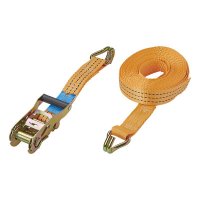 LASHING STRAP WITH RATCHET + 2 HOOKS 8 METERS 3000KG (1PC) LASHING STRAP WITH RATCHET + 2 HOOKS 8 METERS 3000KG (1PC)