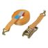 lashing strap with ratchet 2 hooks 8 meters 3000kg 1pc