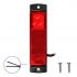 markeringslamp 1224v rood 126x30mm led 1st