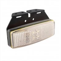 MARKERINGSLAMP 12/24V WIT 110X40MM LED MET HOUDER (1ST) MARKERINGSLAMP 12/24V WIT 110X40MM LED MET HOUDER (1ST)