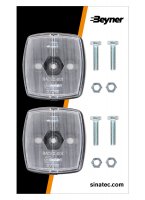 MARKERINGSLAMP WIT 66X62MM (2ST) MARKERINGSLAMP WIT 66X62MM (2ST)