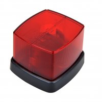 MARKING LAMP RED 66X62MM (1PC)