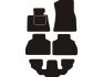 mat set needle felt black bmw g07 x7 7person 2020 