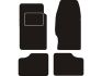 mat set needle felt black daihatsu feroza se 1994 1999