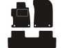 mat set needle felt black honda civic sedan 20122018