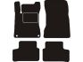 mat set needle felt black mercedesbenz aclass w177 2018