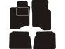 mat set needle felt black mitsubishi galant 1987 1992