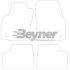 mat set needle felt black opel astra h 2004 