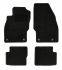 mat set needle felt black opel corsa e 2014 