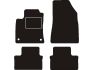 mat set needle felt black renault clio 5 2019 