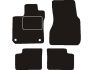 mat set needle felt black renault twingo iii 2014 