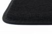 mattenset naaldvilt zwart hyundai h350 3 stoelen voor 2015