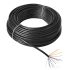meeraderige kabel pvc 7x15mm2 6x10 1x20 rond zwart 1m30rol
