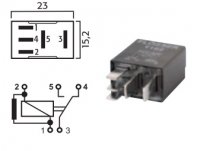 MICRO COMMUTATEUR RELAIS 24V 10 / 15A AVEC RESISTANCE (1PC) MICRO COMMUTATEUR RELAIS 24V 10 / 15A AVEC RESISTANCE (1PC)