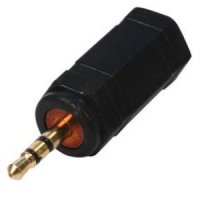 MICROPHONE ADAPTER FROM 3.5MM JACKPLUG TO 2.5MM JACKPLUG (1PC)