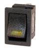 MINI ROCKER SWITCH 4-POLE ON/OFF LED - AMBER 10A 12V, 12V LED (1PC) MINI ROCKER SWITCH 4-POLE ON/OFF LED - AMBER 10A 12V, 12V LED (1PC)