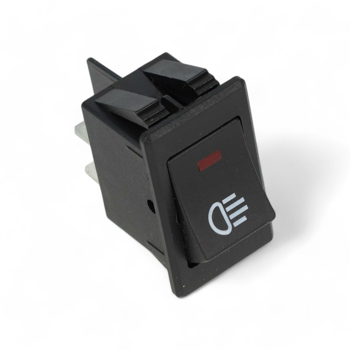 MINI ROCKER SWITCH 4-POLE ON/OFF LED - RED 10A 12V, 12V LED (1PC ...