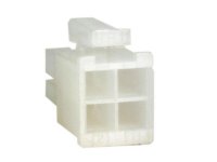 MOLEX BEHUIZING WIT 4-PIN MALE (1ST) MOLEX BEHUIZING WIT 4-PIN MALE (1ST)