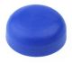 no plate dome head rivet cover nylon blue 100pcs