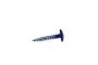 NO. PLATE SCREW STAINLESS STEEL WITH 6-LOBE BLUE 4,8X20MM (100PCS)
