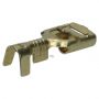 SPADE TERMINAL UNINSULATED FEMALE WITH BARB BRASS 0.5-1.0MM² 6.3X0.8 (19X7.6) (100PCS)
