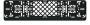 NUMBER PLATE HOLDER 31.004 WITH TEXT EDGE PRINTED IN 2 COLORS (1PC)