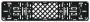 NUMBER PLATE HOLDER CLIPPER 31000 WITHOUT TEXT EDGE (1PC)