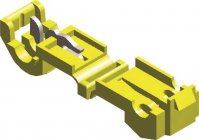 NYLON KLIK-IN CONNECTOR GEEL 953 (20ST) NYLON KLIK-IN CONNECTOR GEEL 953 (20ST)