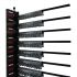 pin rack black 20 pins for hose clamps 1pc