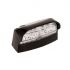 plaque dimmatriculation lumineuse 12 24v 70x42mm led 1pc