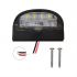 plaque dimmatriculation lumineuse 72x50mm 4led 1pc