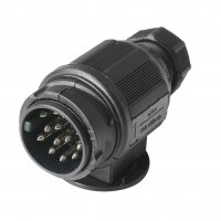 PLUG 13-PIN SHORT PVC TYPE JAEGER (1PC)