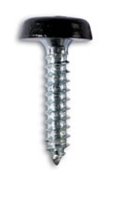 POLYTOPS KENTEKENPLAATSCHROEVEN STAAL VERZINKT ZWART 4,8X25 (100ST)