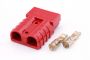 POWER CONNECTOR SB 2-WAY 50AMP (6MM2) RED (1PC)