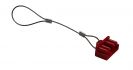 power connector stofkap 50a rood met trekkabel 1st