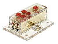 POWER DISTRIBUTION BLOCK (GOLD) 1X20 MM² IN / 4X10 MM² OUT (1ST)