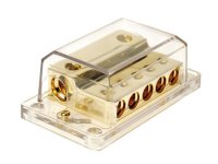 POWER DISTRIBUTION BLOCK (GOLD) 2X35-50 MM² IN / 5X20 MM OUT (1ST)
