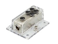 POWER DISTRIBUTION BLOCK (SILVER) 1X20 MM² IN / 4X10 MM² OUT (1ST)